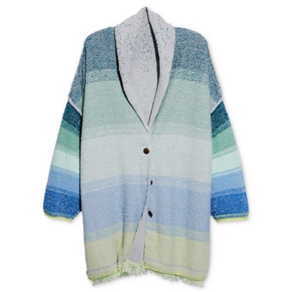 Free People Sunset Park Oversized Caridgan